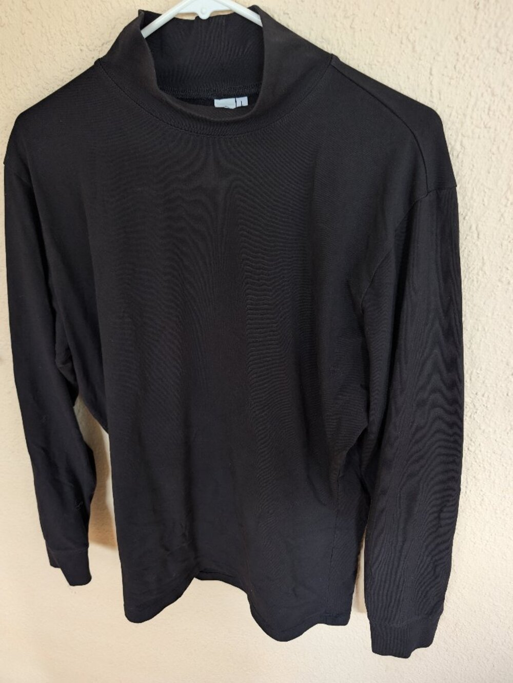 State & Liberty Black Turtleneck - Large